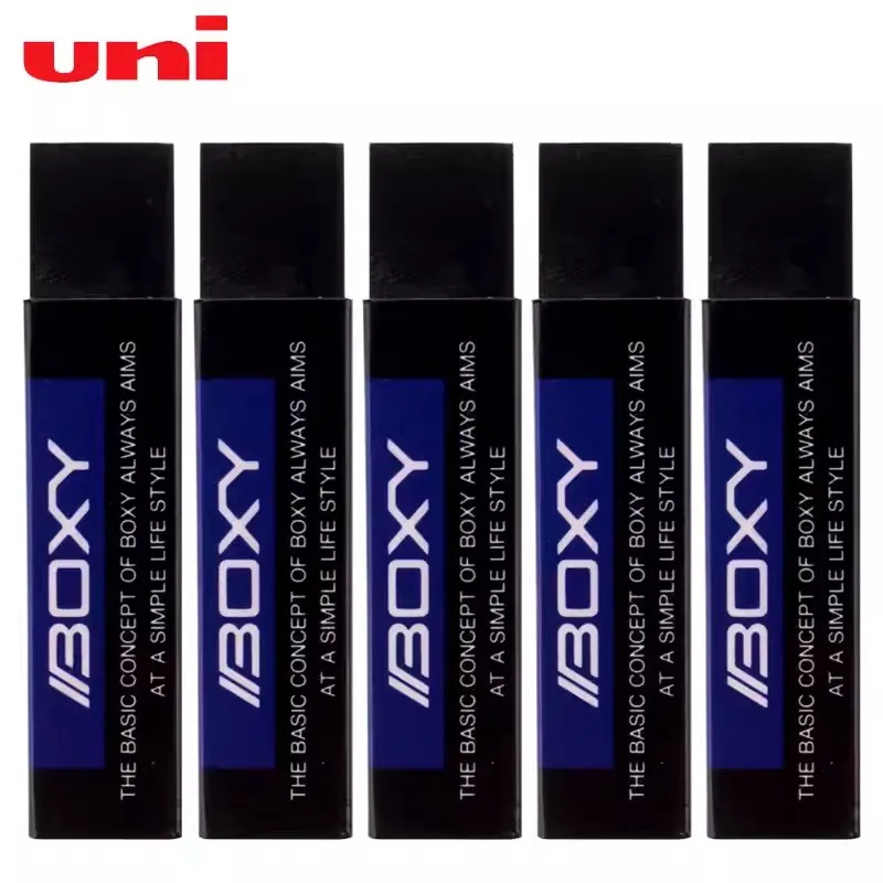 5pcs Japan UNI Eraser Boxy EP-60BX Strong Soft Crumbs Young Student Pencil Eraser Drawing No Marks School Supplies Stationery 6