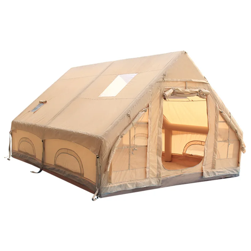 

12 Square Meters 420D Household Four Seasons Inflatable Tent, Outdoor Camping, Portable and Free To Build