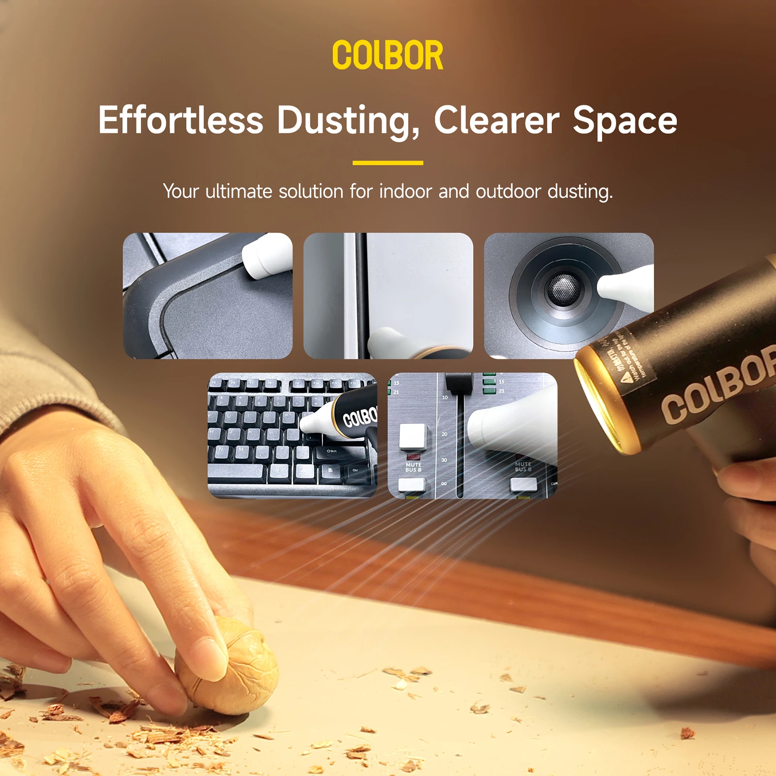 COLBOR Airmaxx A1 Ʈ ǳ 귯ø   ,    ǳ,  ǻ Ű Ŭ, 100000RPM