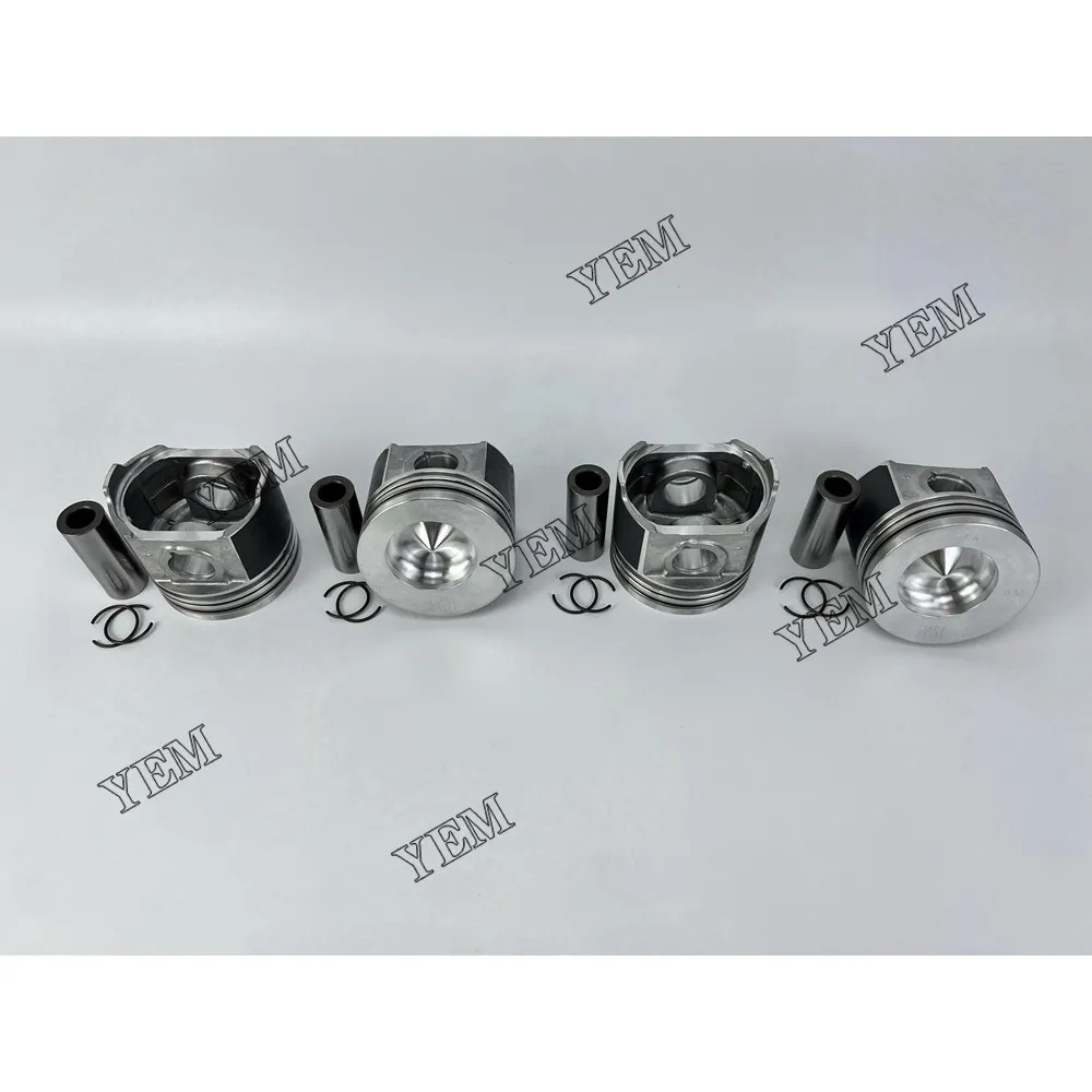 

4 шт., V2403 V2403-Cr поршень 1J801-21111 + 0,5 64X25 Для запчастей двигателя экскаватора Kubota