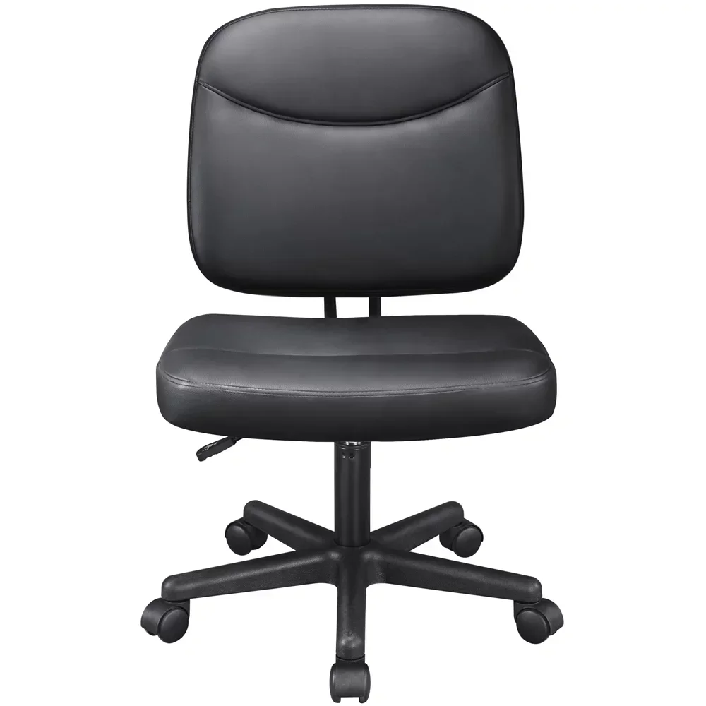 

Task Chair with Adjustable Height and Swivel, Black