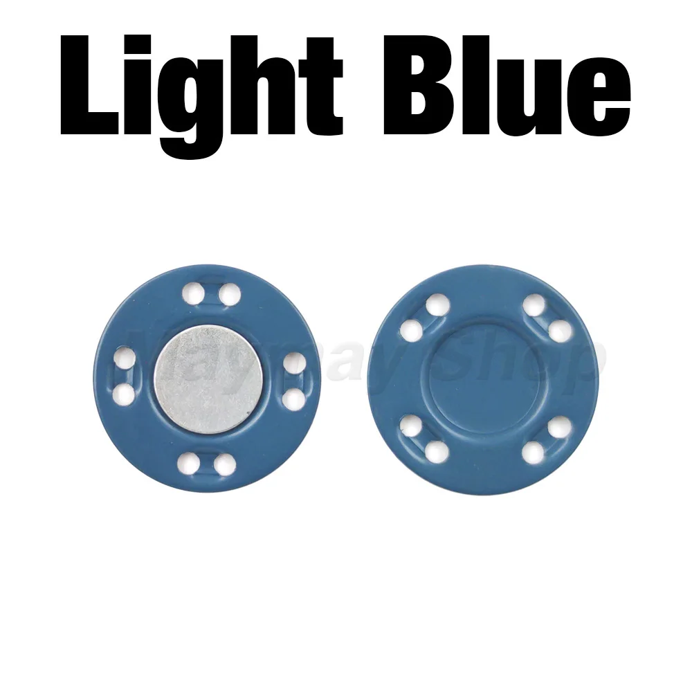 Magnetic Button Set: 5 Pairs for Clothing and Craft Decoration