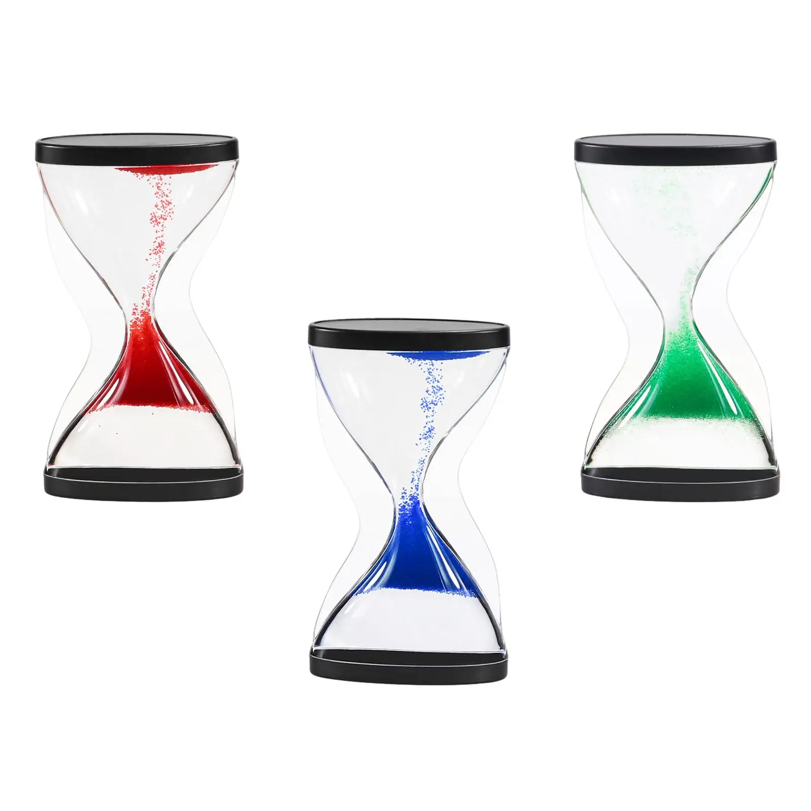 Liquid Hourglass Timer Liquid Motion Bubbler Timer for Kids Adults Toddlers
