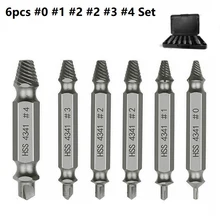  CMCP Damaged Screw Extractor Drill Bit Set Stripped Broken Screw Bolt Remover Extractor Easily Take Out Demolition Tools 