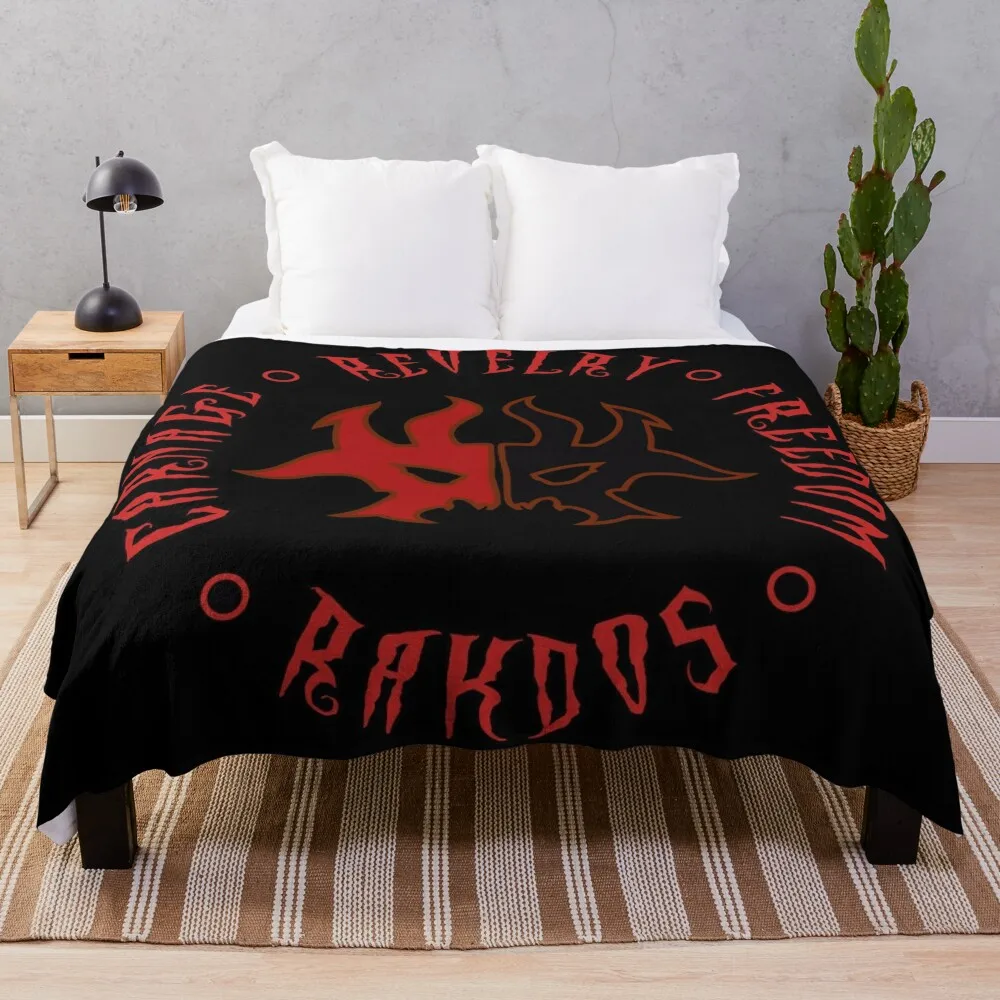 

Rakdos Motto Throw Blanket Softest Bed linens blankets ands Baby Blankets