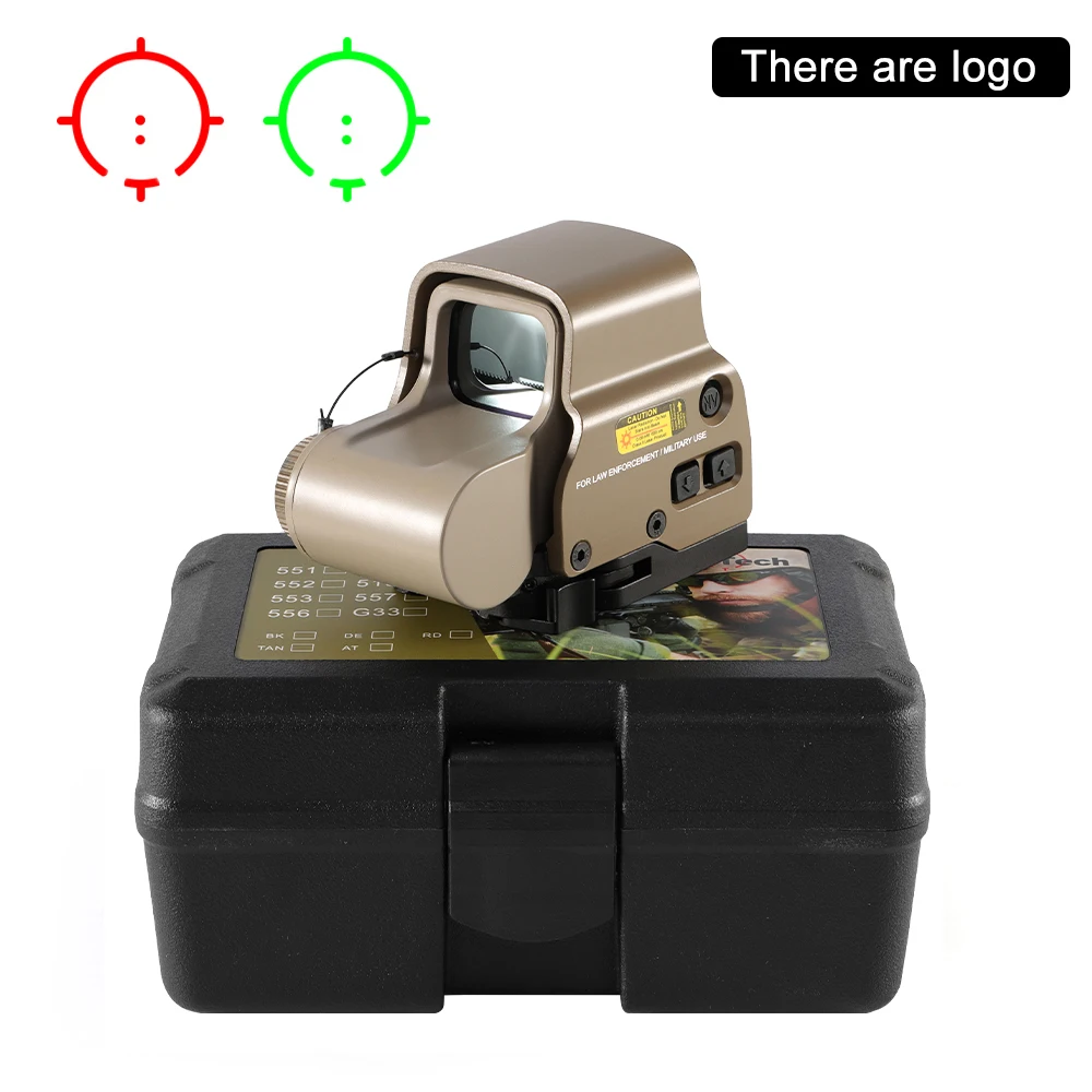 558 Red Dot Sight GEN2 – NV Compatible, High-Clarity Glass, Quick-Detach For 20mm Rail, Fits G33/G43 Magnifiers