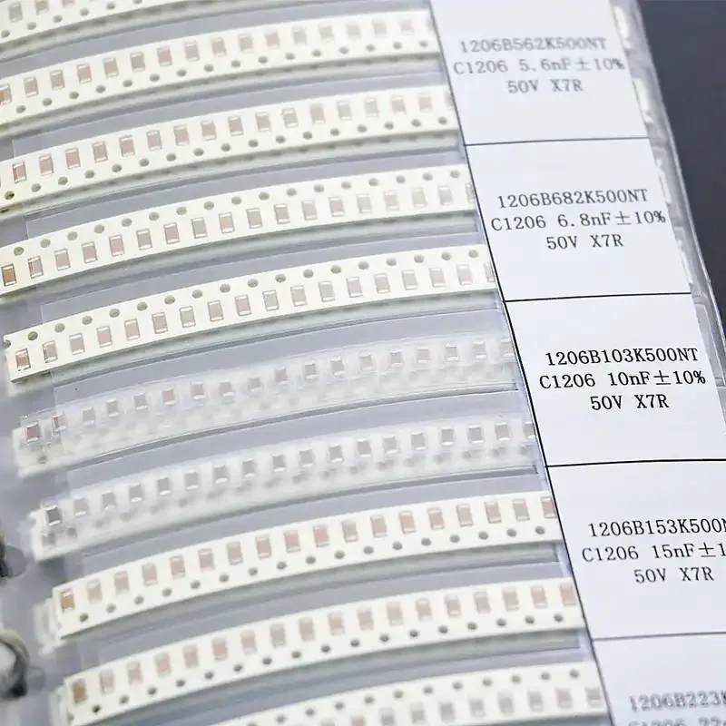 0402 0603 0805 1206 SMD Multilayer Ceramic Capacitor Assorted Kit 0.5pF-22uF Smd DIY Sample Book