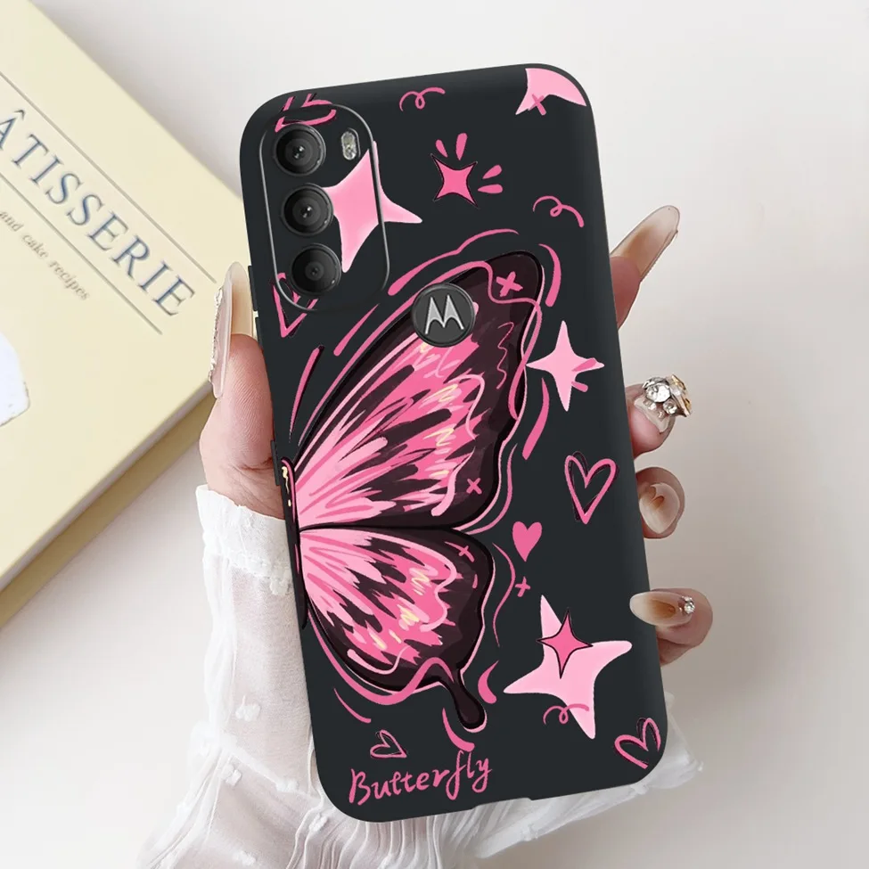 Luxury Cute Cartoon Cat Shockproof Silicone Phone Case - 6.4 Fashionable Back Cover