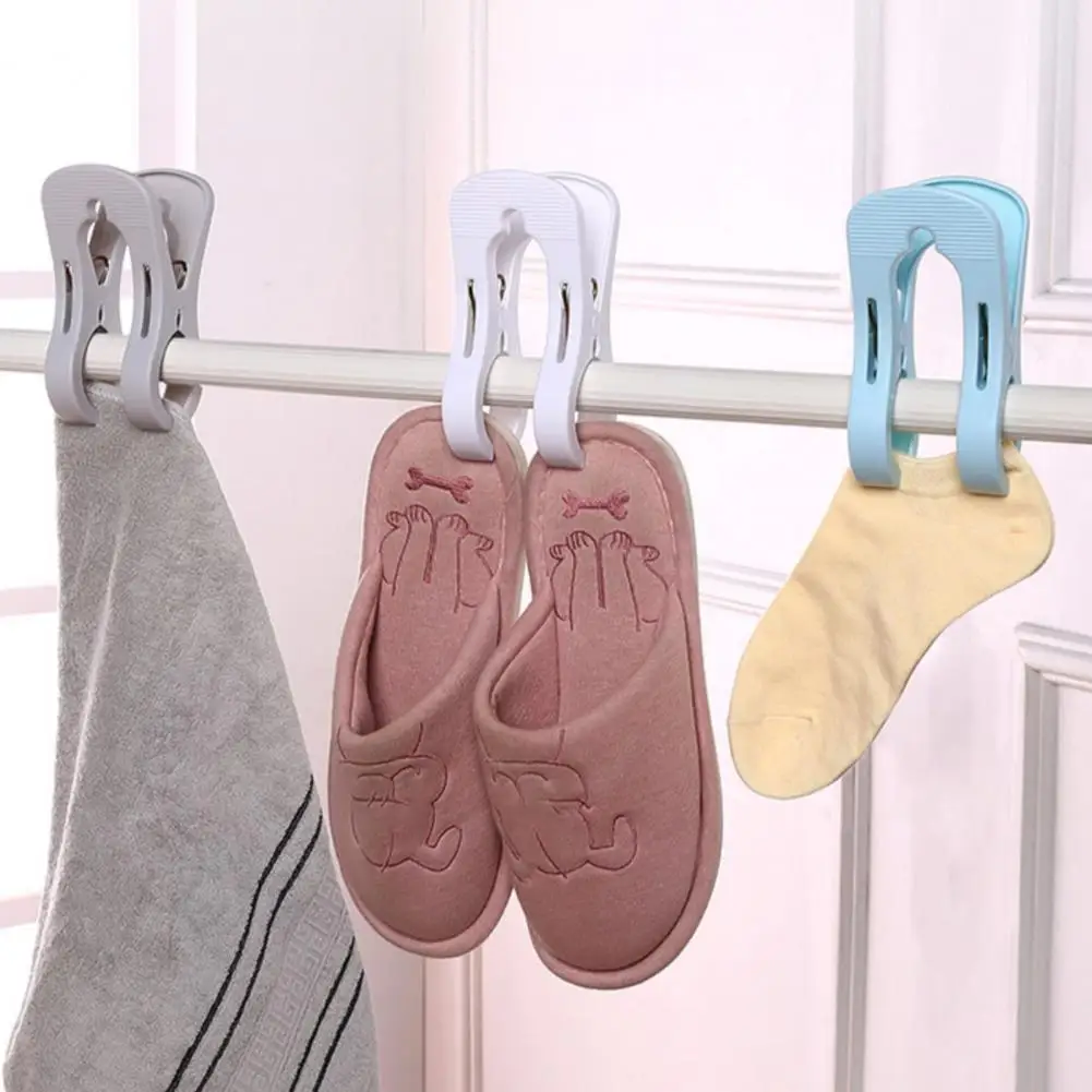 

Beach Towel Clip 6pcs Windproof Clothes Hanging Clips Quilt Clamp Holders Size Beach Towel Bed Sheet Clips Strong for Secure