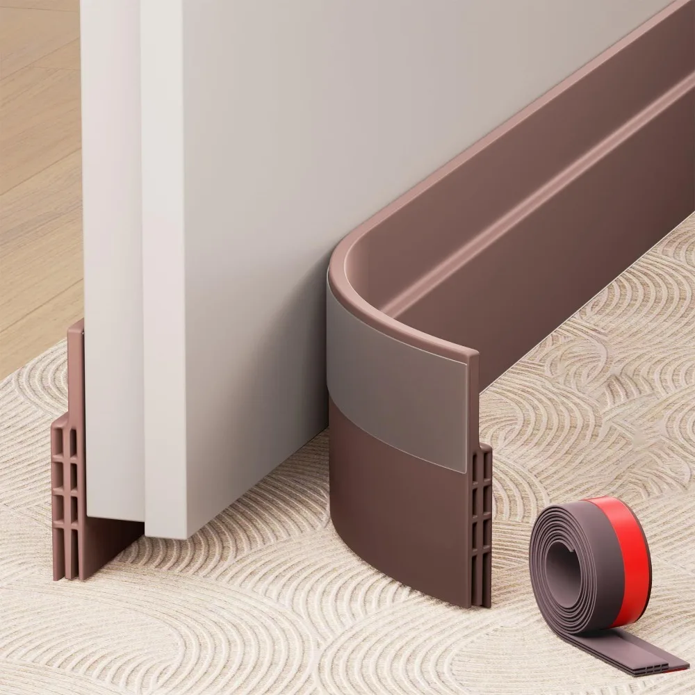 Soundproof Self-Adhesive Door Sealing Strip for Insect and Draft Prevention