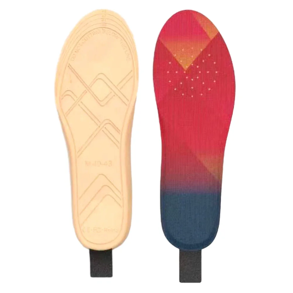 Men Women Electric Heated Insoles Up To 8 Hours USB Rechargeable Heated Inner Soles 3 Heat Levels Insoles Remote Control