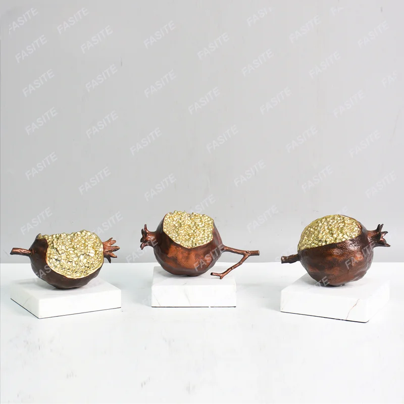 

Creative character art ornaments, hotel clubhouse, villa, pomegranate decoration, booth, entrance cabinet, soft decoration