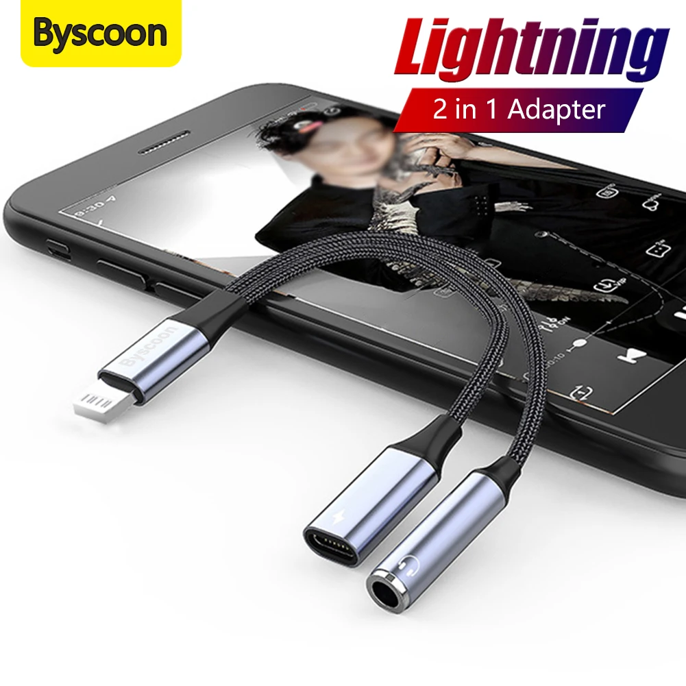 Адаптер Lightning/3/5 мм для iPhone 12/13/14 Pro