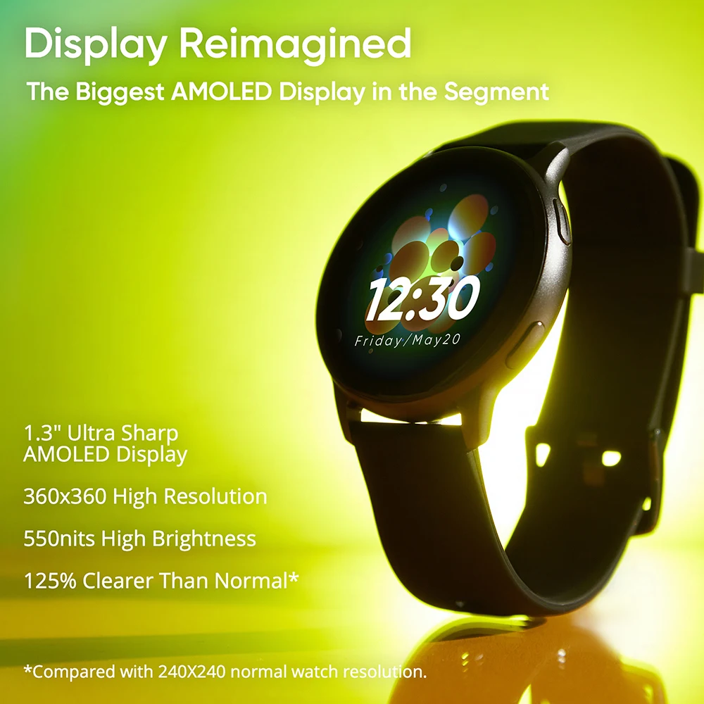Realme-۷ι  DIZO ð R Ʈġ 5ATM  Ƹ ÷  ð,   1.3 &Ÿ ո ð