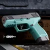 Mini Gx4 Pocket Toy Gun Continuous Shell Throwing Macara Education Gun Model Soft Bullet Launcher BlowBack Airsoft Small Pistol 4