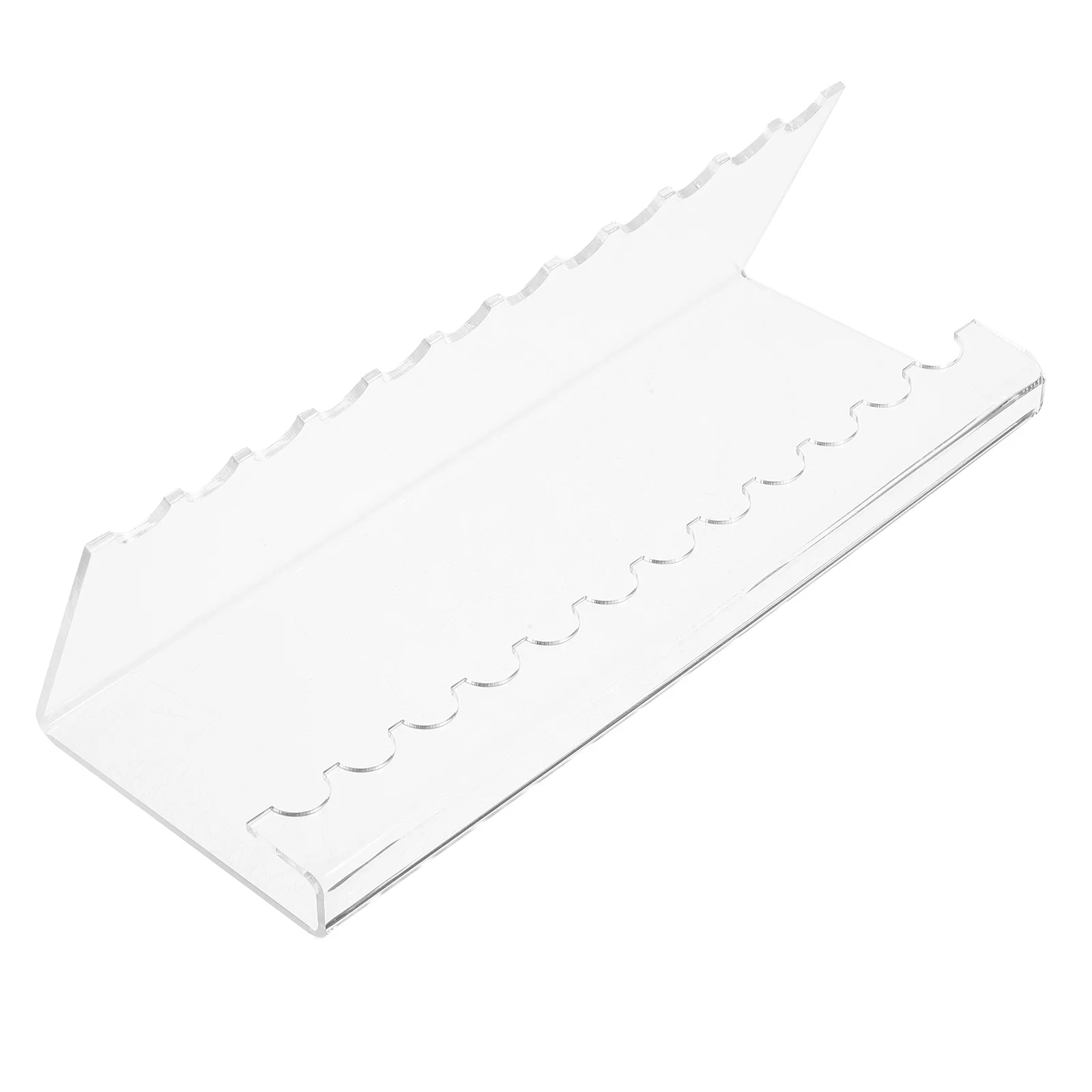 

Show Rack Pen Display Stand Organizer Storage Acrylic Nail Holder Eyebrow Office