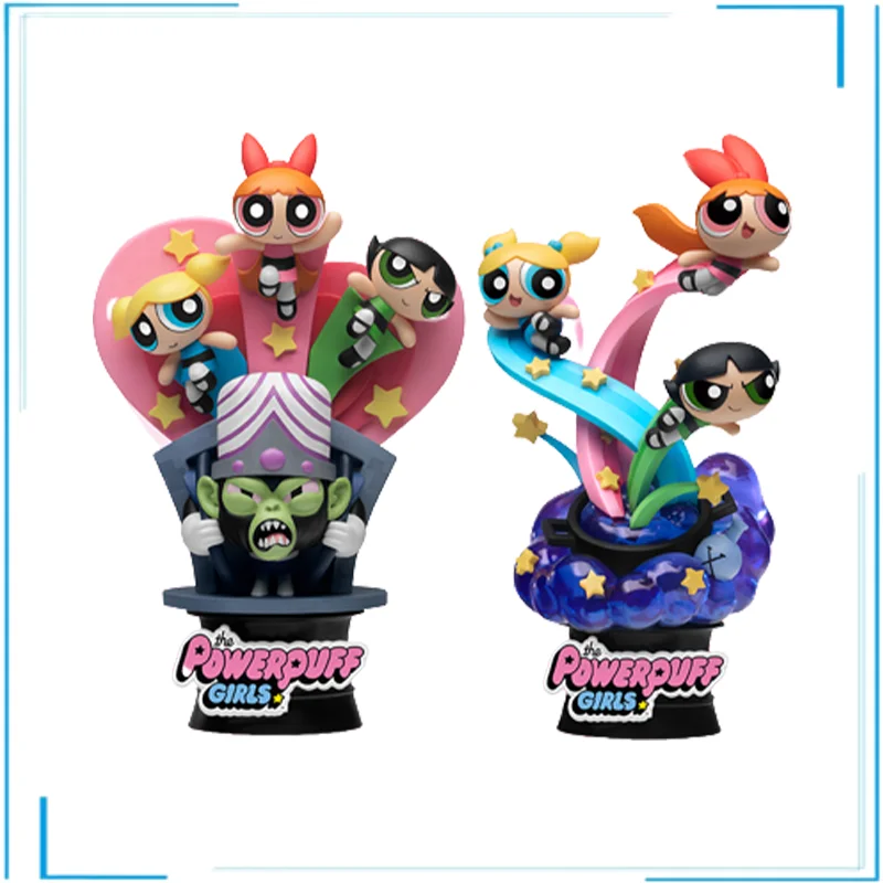 

The Powerpuff Litttle Girls Blossom Bubbles Buttercup Different Style Models PVC Film Characters Action Figure Kids Brinquedos