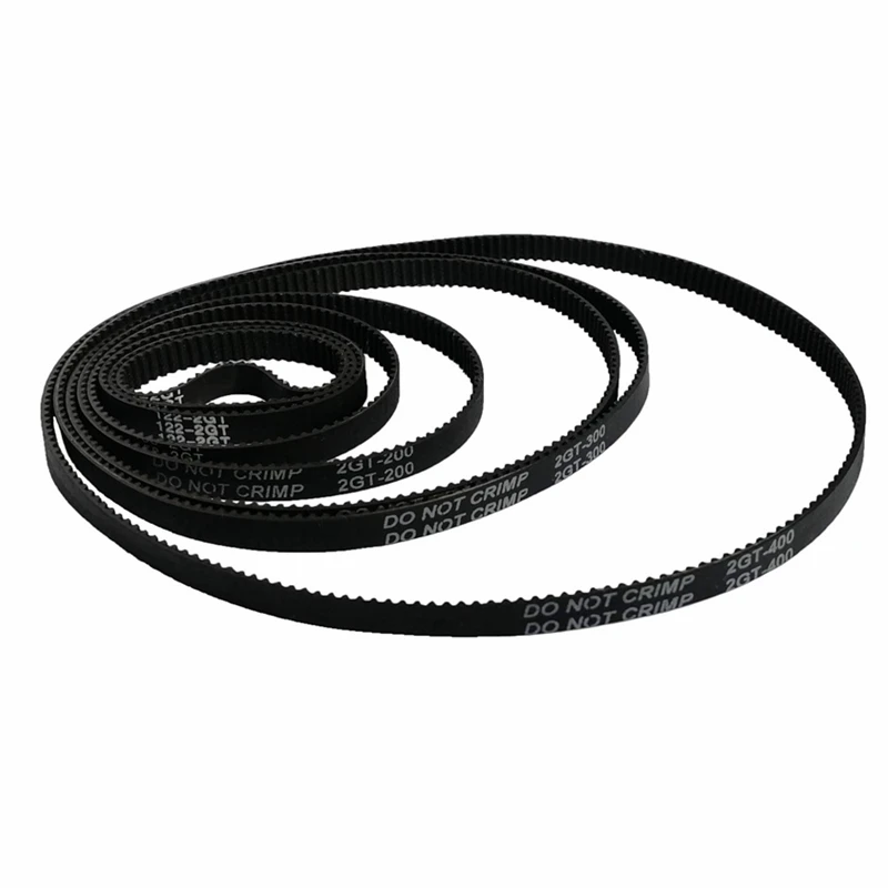 

Aokin 3D Printer Timing Belt 2GT-6 Closed Loop Rubber Belt 110mm 112mm 122mm 158mm 200mm 280mm 300mm 400mm Width 6mm