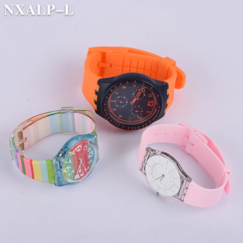 Colorful Silicone Sports Watch Band - Unisex Rubber Strap Replacement Bracelet Accessories