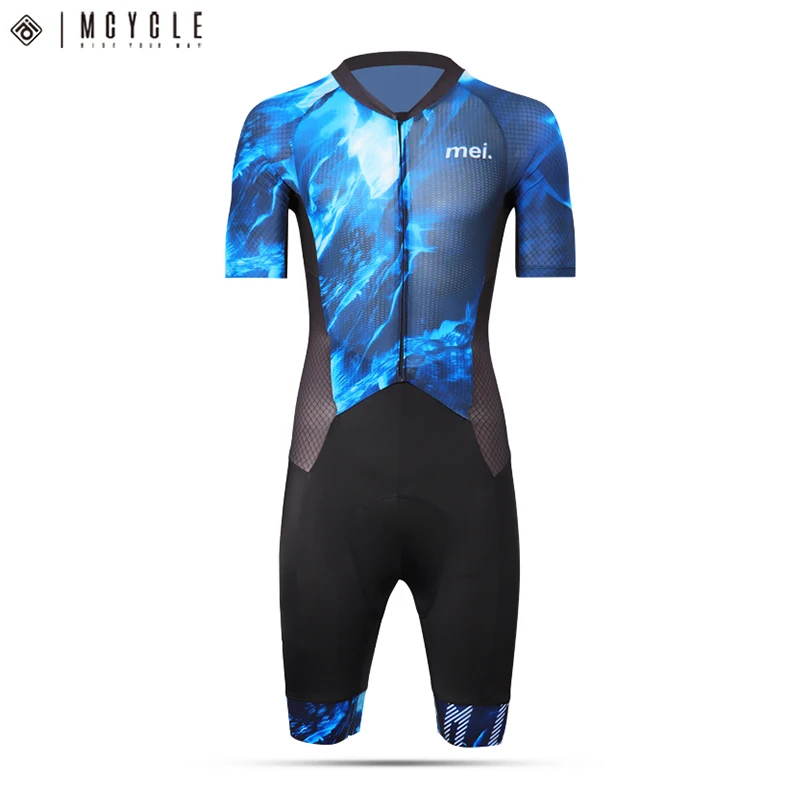 MCYCLE MY309 Race Cutting Team Triathlon Suit Aero Dynamic Short Sleeve