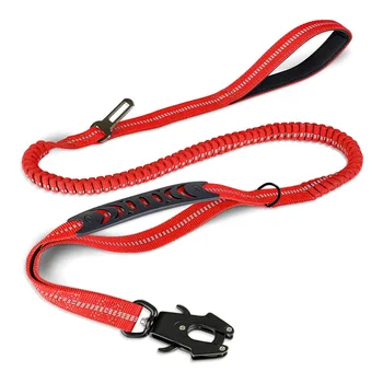 Reflective Bungee Dog Leash 8