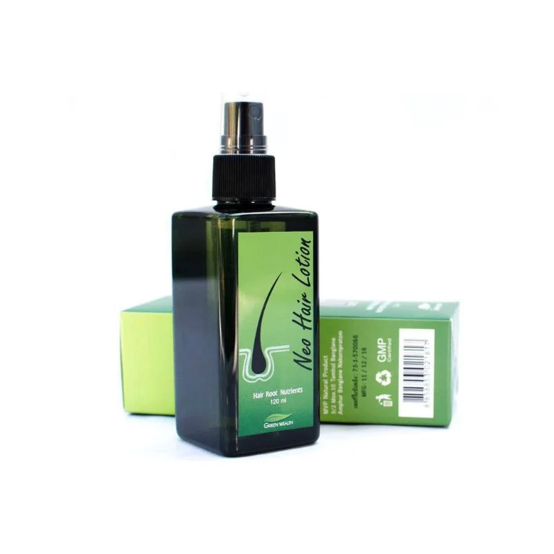 Original Thailand Neo Hair Lotion Anti-Hair Loss Tonic Hair Treatment Solution 120ml hair growth serum hair growth cream hair growth spray