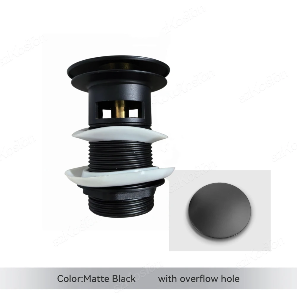 Enhanced Bathroom Sink Stopper and Drain Cover with Overflow Option