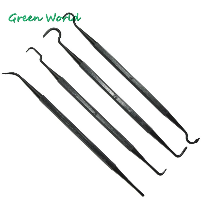 Green World-Stainless Steel Rifle Cleaning Picks Gun Cleaning Pick Brush