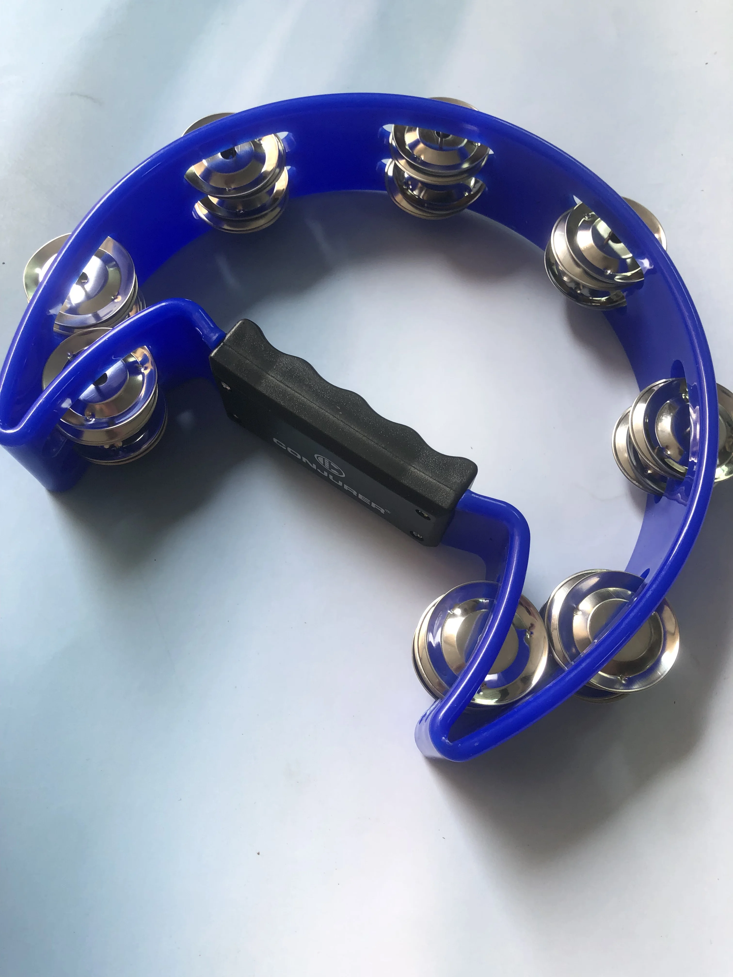 Hand Bell Orff Tambourine Layer Tambourine Five Colors Percussion Instrument Kids Musical Gift Educational Toys Party