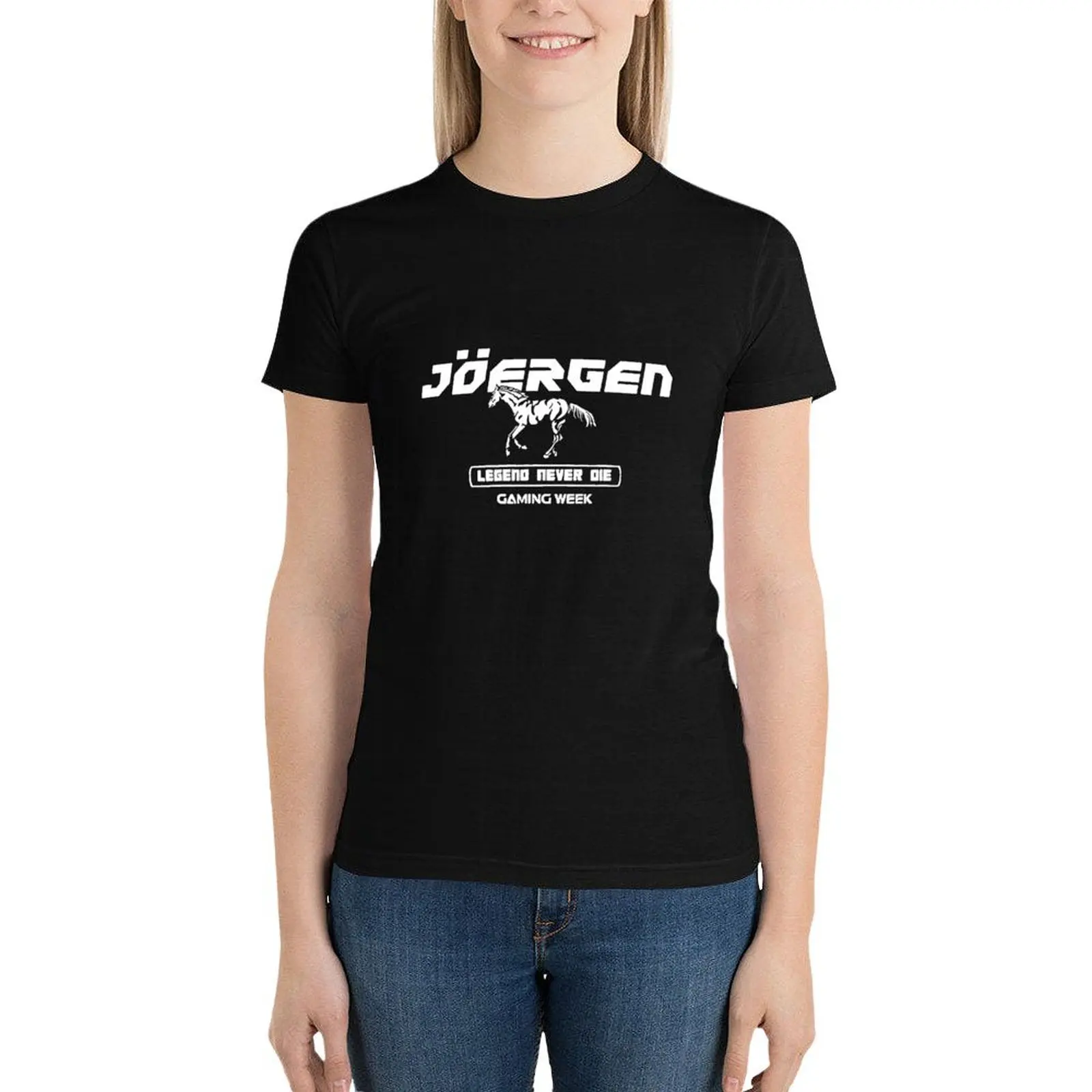 100 Mill Club Joergen T-Shirt Female clothing tees aesthetic clothes t shirt Women