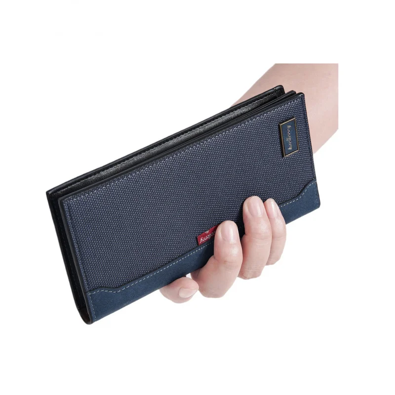 New Men's Long Wallet Anti RFID Business Multi Card Holder Zippered Purse