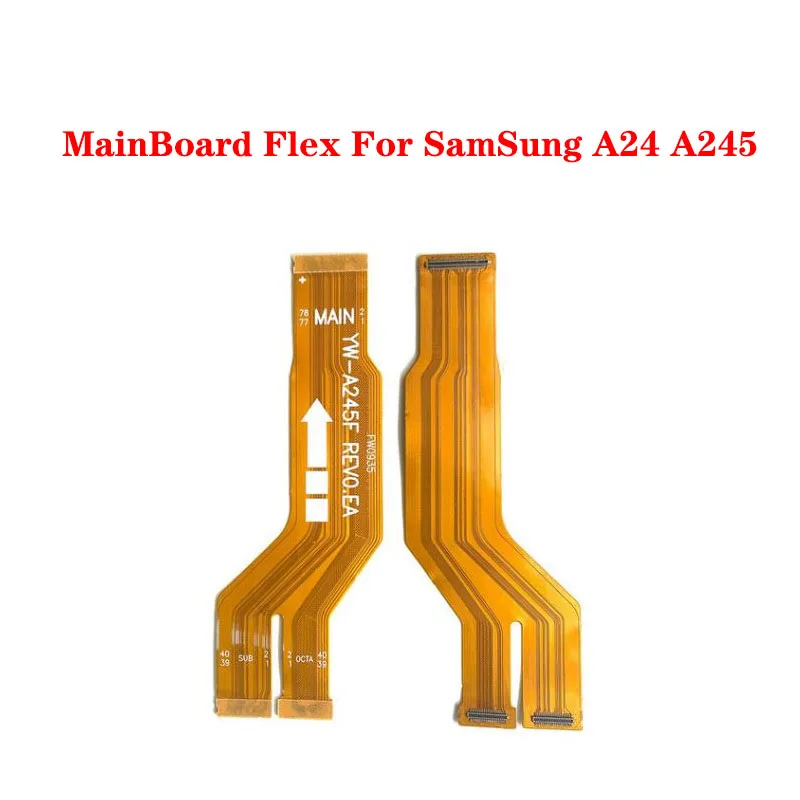 10 buah kabel fleksibel Borad Mainboard utama untuk Samsung A24
