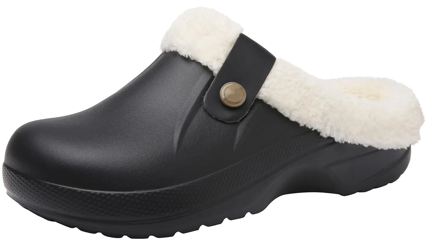 Gacimy Herren Klassische Plüschhausschuhe Mit Memory Foam Sohle_voghion.com