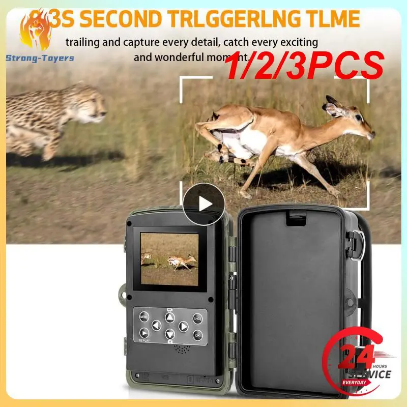 

1/2/3PCS Suntekcam Hunting Trail Camera 20MP/24MP 1920 Night Vision Waterproof Cameras Photo Trap Wildlife Surveillance HC802A