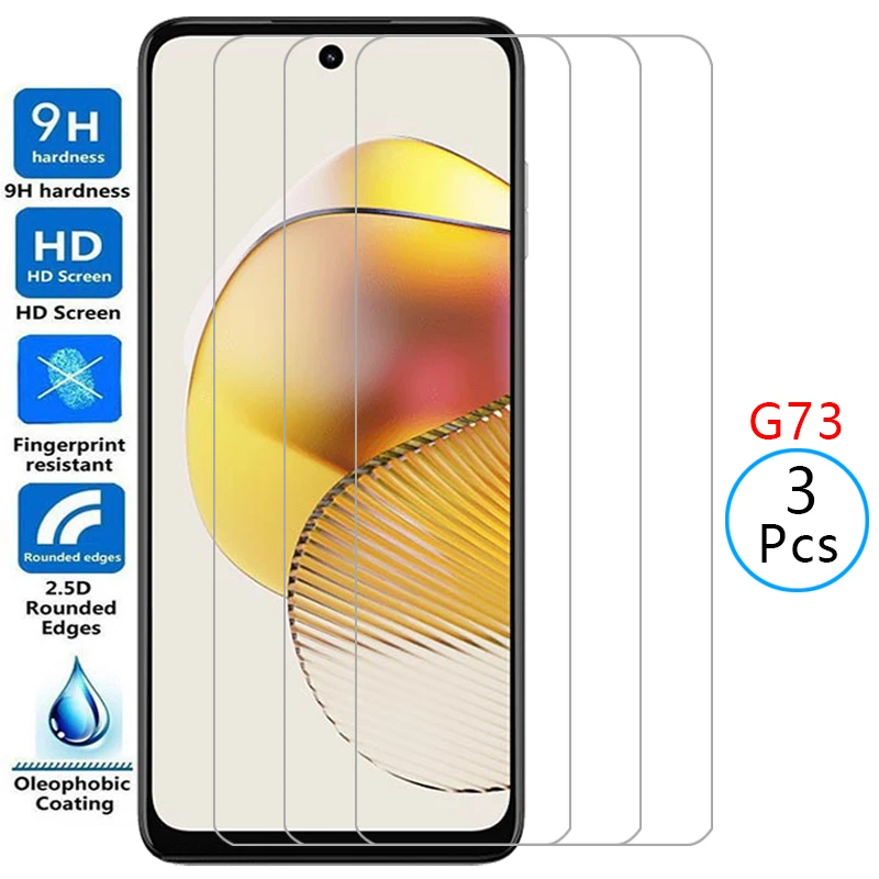 

screen protector for motorola moto g73 5g protective tempered glass on motorolag73 motog73 g 73 73g phone film glas mot g73glass