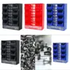 Hardware Parts Organizer Wall Mount Sturdy for Bolts Screws Nuts Small Items Screws Nails Hardware Organizer Workshops 1
