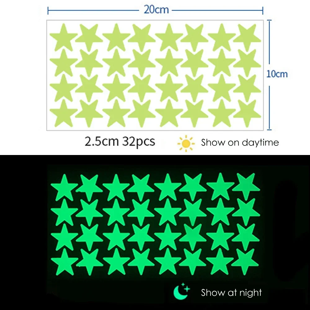 32pcs stars