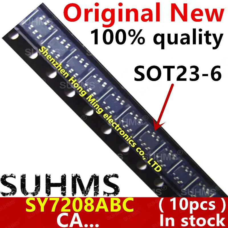 

(10 шт.) 100% новый набор микросхем SY7208ABC SY7208 CA... sot23-6