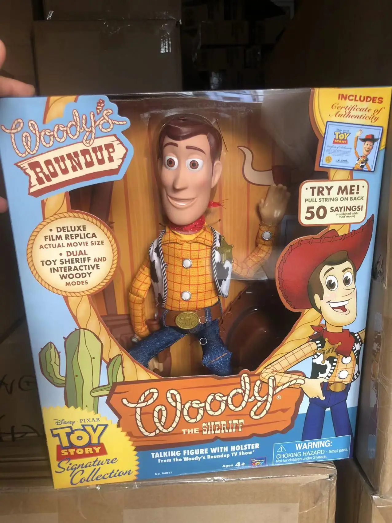 Toy Story Signature Collection Woody The Sheriff Figure (Thinkway Toys)