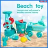 Beach Toys, Outdoor Play 12 Piece Sand Toys Set Kids Sand boxTalgic Toys Includes Water Wheel Beach Tool Kit 2