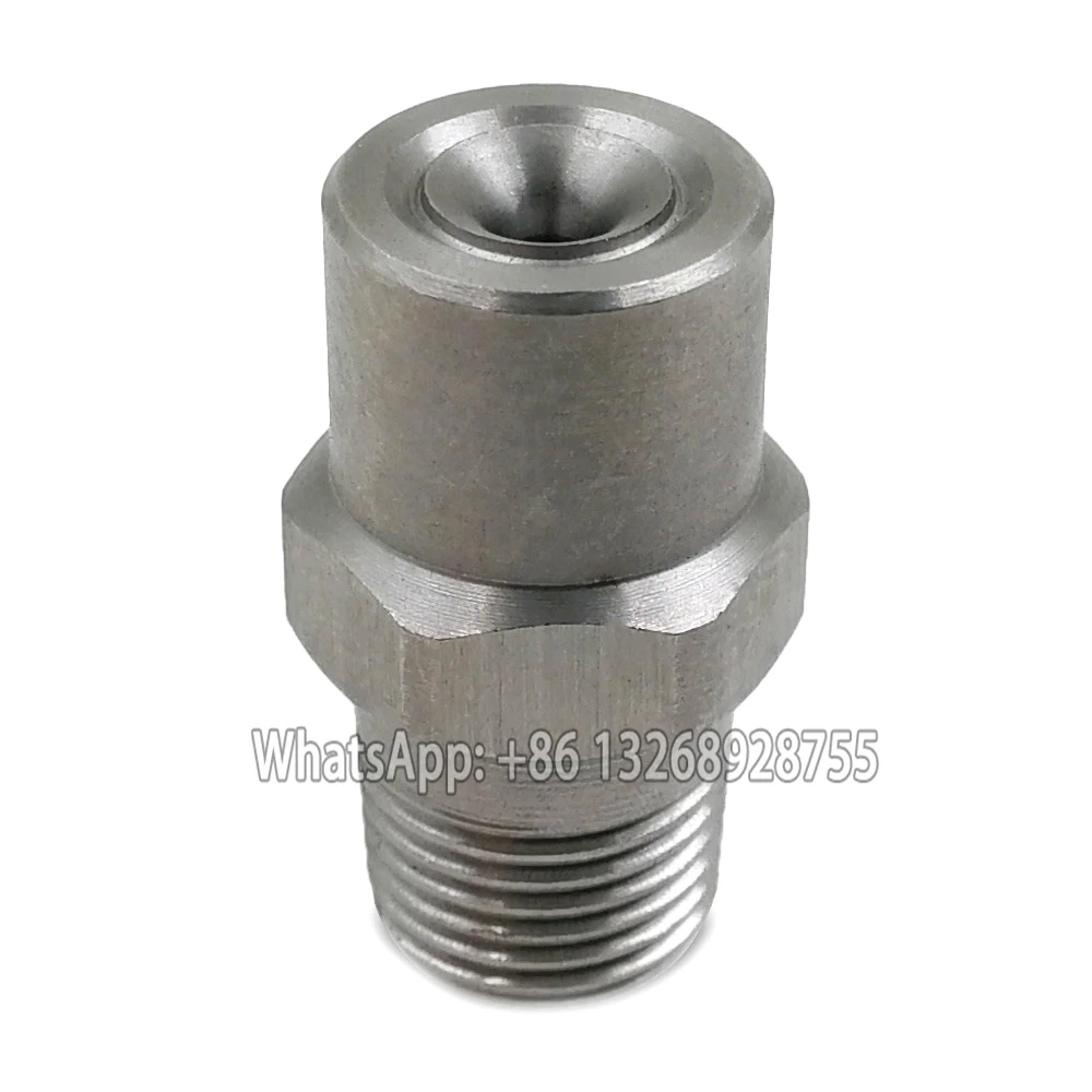 1/8" 1/4" 3/8" 1/2" 3/4" 1" BSPT BB series brass stainless steel plastic cleaning solid full cone spray nozzle