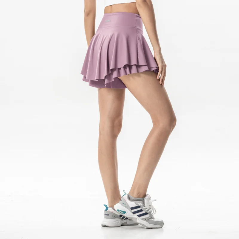 Golf wear Sport Tennis skirt Short Lining Loose Gym Yoga dress Pant Running Fitness Women Summer Female Workout Clothes XL