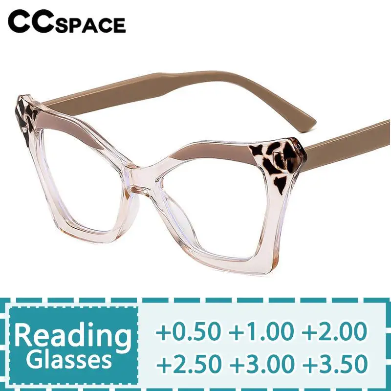 

R57515 Stylish Butterfly Reading Glasses Women Casual Optical Presbyopia Eyeglasses Diopter +50+100+150+200+250+300+350