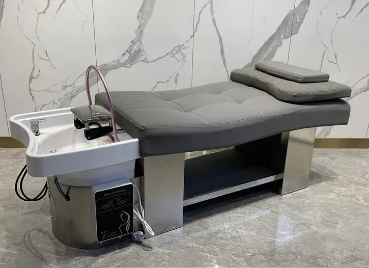 Massage shampoo bed barber shop special hair salon flushing bed beauty salon fumigation head treatment water circulating