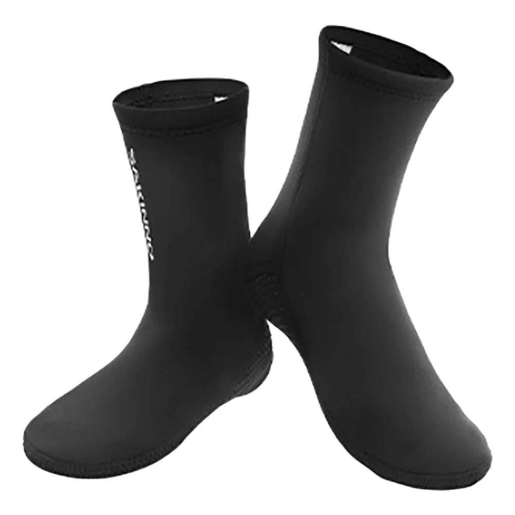 Water Sport Socks 3mm Neoprene Diving Socks Shoes Water Boots Non-slip Beach Boots Wetsuit Shoes Warming Snorkeling Diving Surfing Socks For Adult