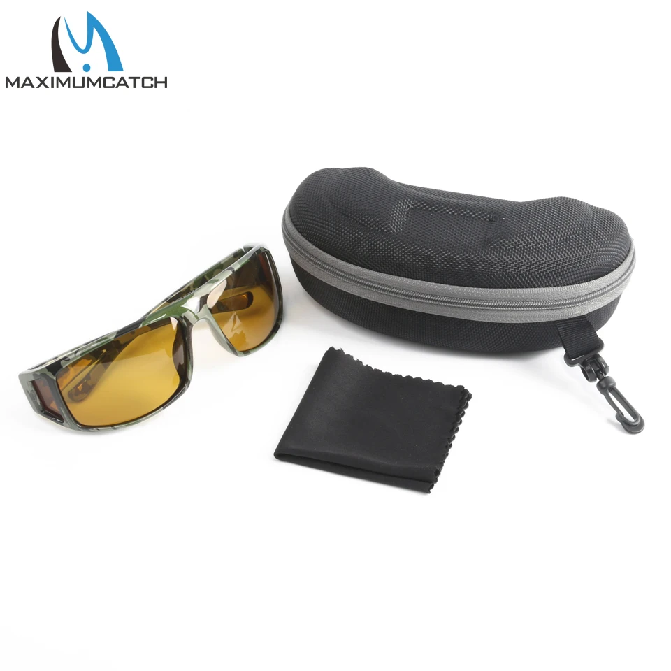 Maximumcatch Fly Fishing Polarized Sunglasses Gray / Yellow / Brown To Choose