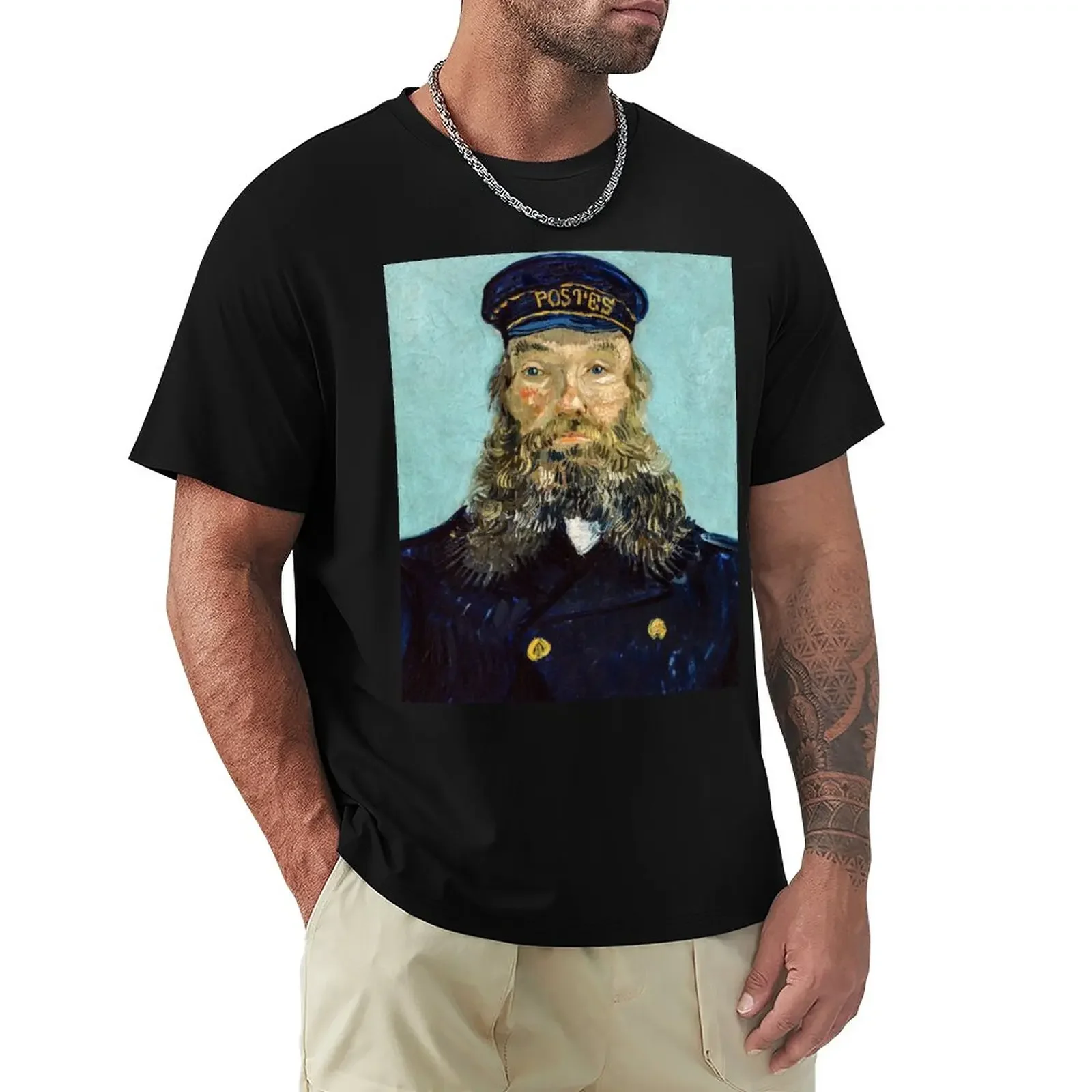 

van gogh portrait of the postman joseph roulin, renaissance art, ancient paintings, the art of painting, art lover, famo T-Shirt