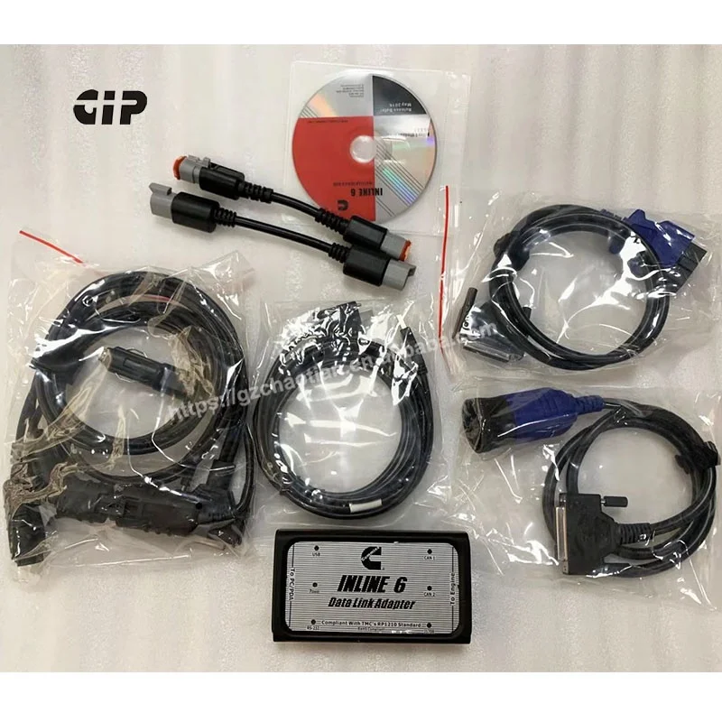 

Cummin-s diagnostic tool INLINE 6 Data Link Adapter truck heavy duty diagnostic OBD-II scanner timing tools 3165033