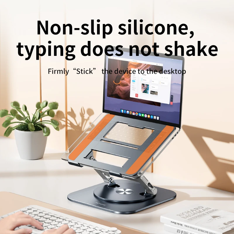 Laptop Stand Adjustable Desk iPad Holder Office Support Aluminum Alloy Rotating Bracket