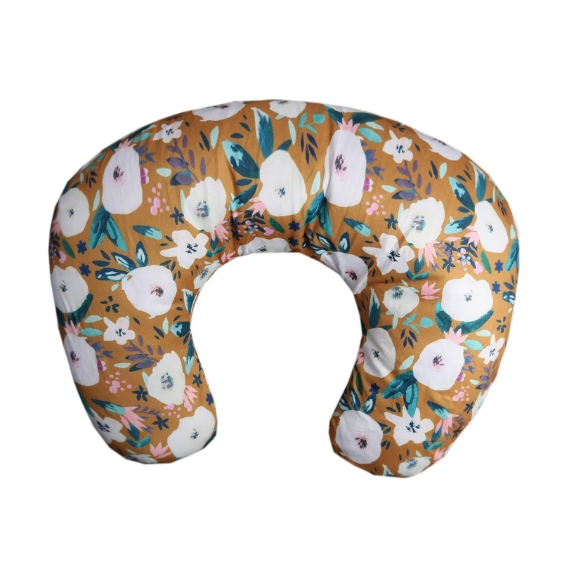 

Baby Nursing Pillows Cover Maternity U-Shaped Breastfeeding Pillow Slipcover Infant Cuddle Feeding Waist Cushion for Case